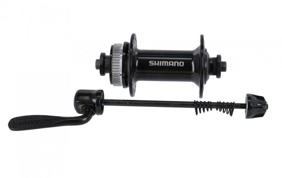 SHIMANO Vorderradnabe HB-MT200 Center-Lock Schnellspanner Vorderradnabe - für Scheibenbremsen 32 Loch