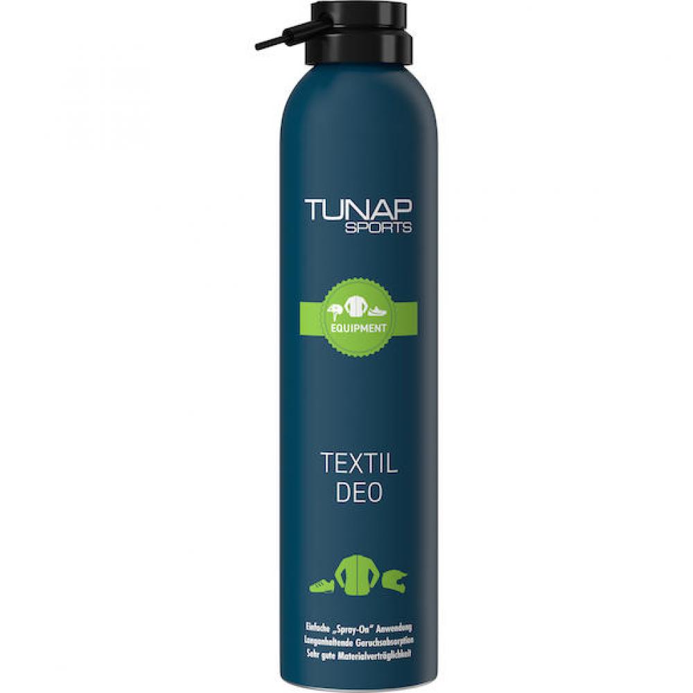 Tunap Sports Textil Deo 300 ml Rot - Antibakterieller Geruchsentferner für Sportausrüstung