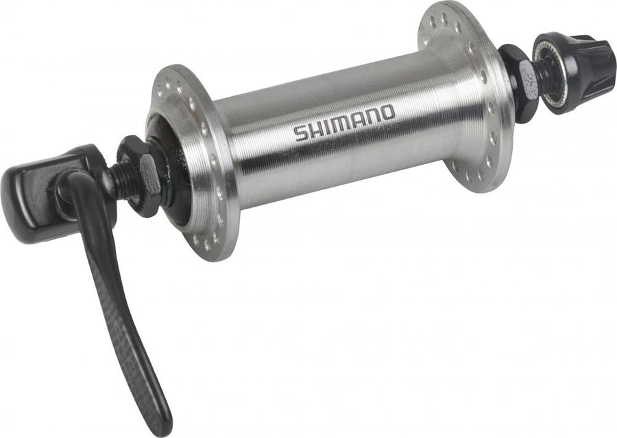 SHIMANO Vorderradnabe HB-TX500 32 Loch Schnellspanner - 32, Silber