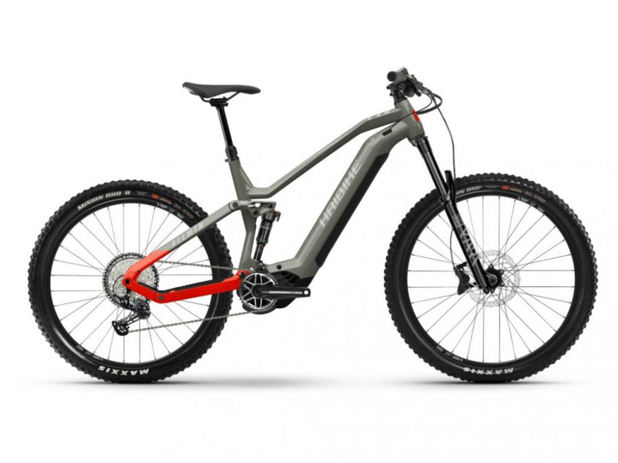 HAIBIKE Allmtn 4 i750Wh 12-G SLX 22 HB YX3S Gloss Khaki Red M