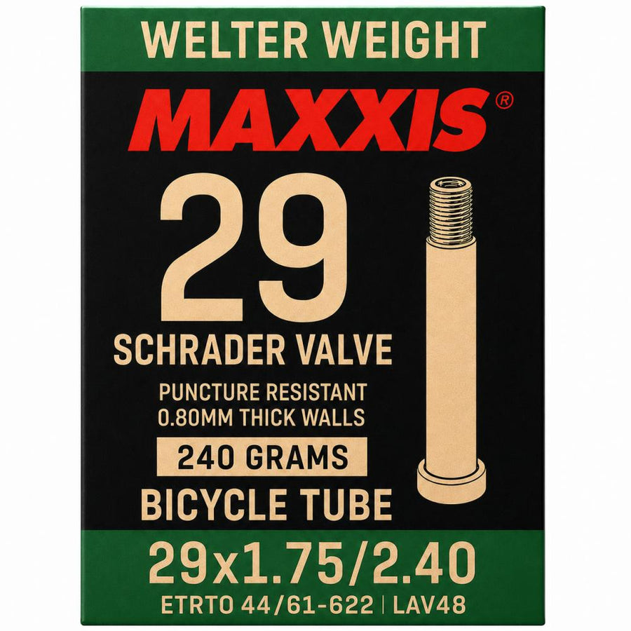 Maxxis WelterWeight Schlauch 29 x 1,75-2,40 Zoll - 44/61-622, AV 48 mm
