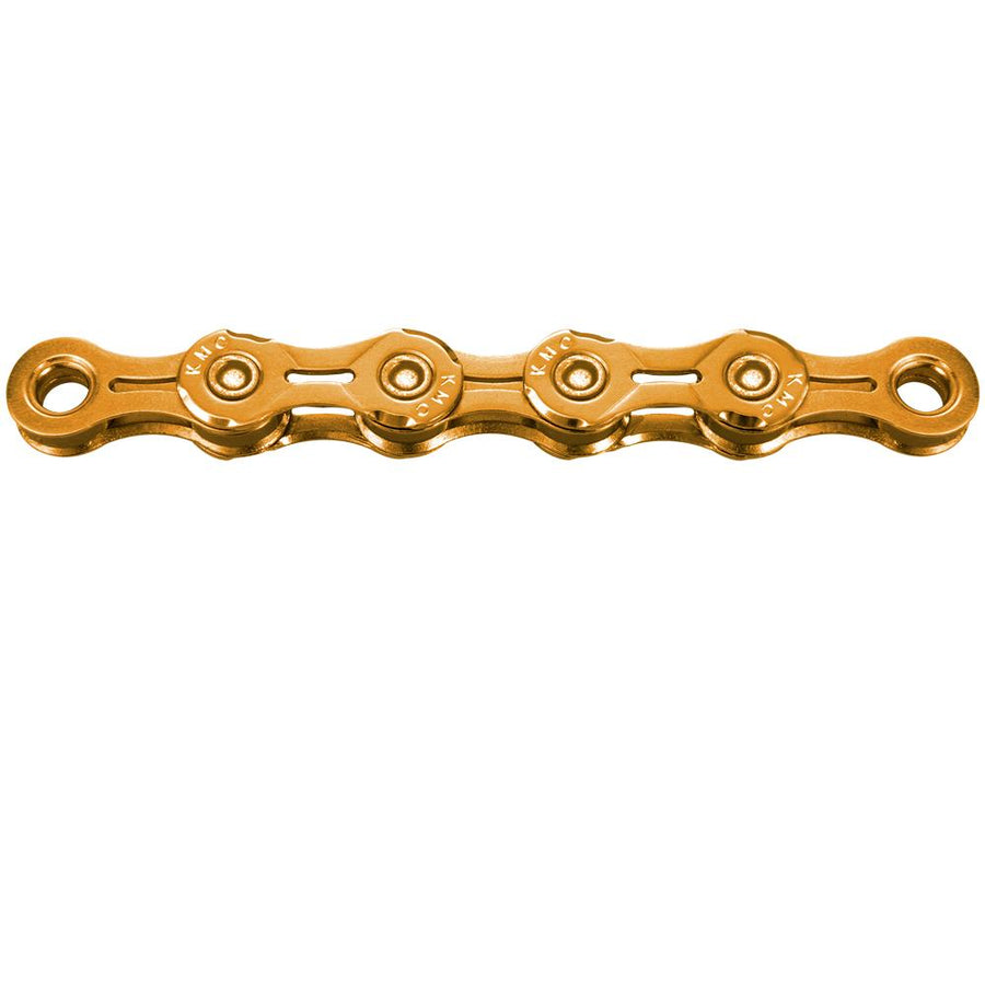 KMC X11EL Ti-N Fahrradkette 11-fach, 118 Glieder, 256g, Gold - Titan-Nitrid Beschichtung