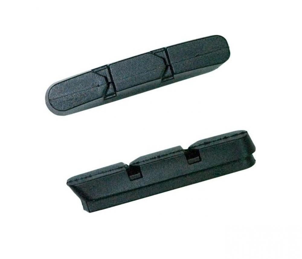 Kool Stop DURA-TYPE Carbon Race Bremsbeläge schwarz für Carbonfelgen Shimano Rennrad, 1 Paar.