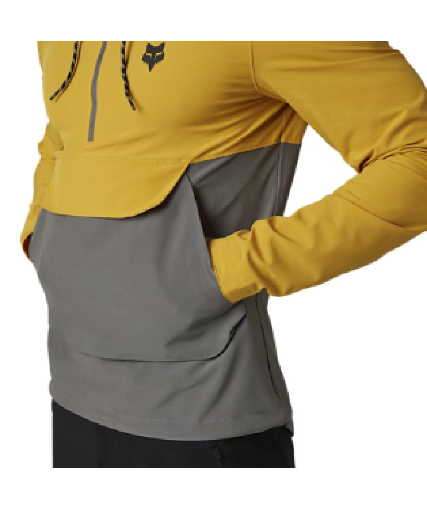 FOX Outerwear RANGER WIND PULLOVER Daffodil Größe XS