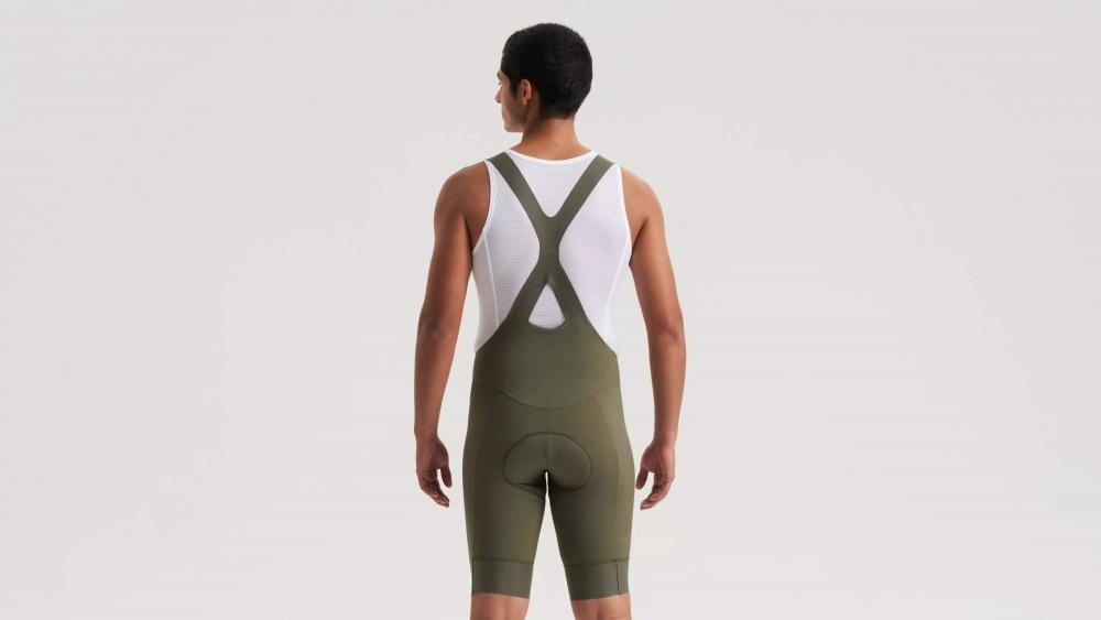 PRIME Herren Mountainbike Hose BIB SHORT MEN OAKGRN XS - Bibshort