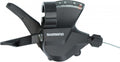 SHIMANO Schalthebel ALTUS SL-M315 8-fach Rechts Schelle für MTB Antrieb, schwarz mit Ganganzeige.