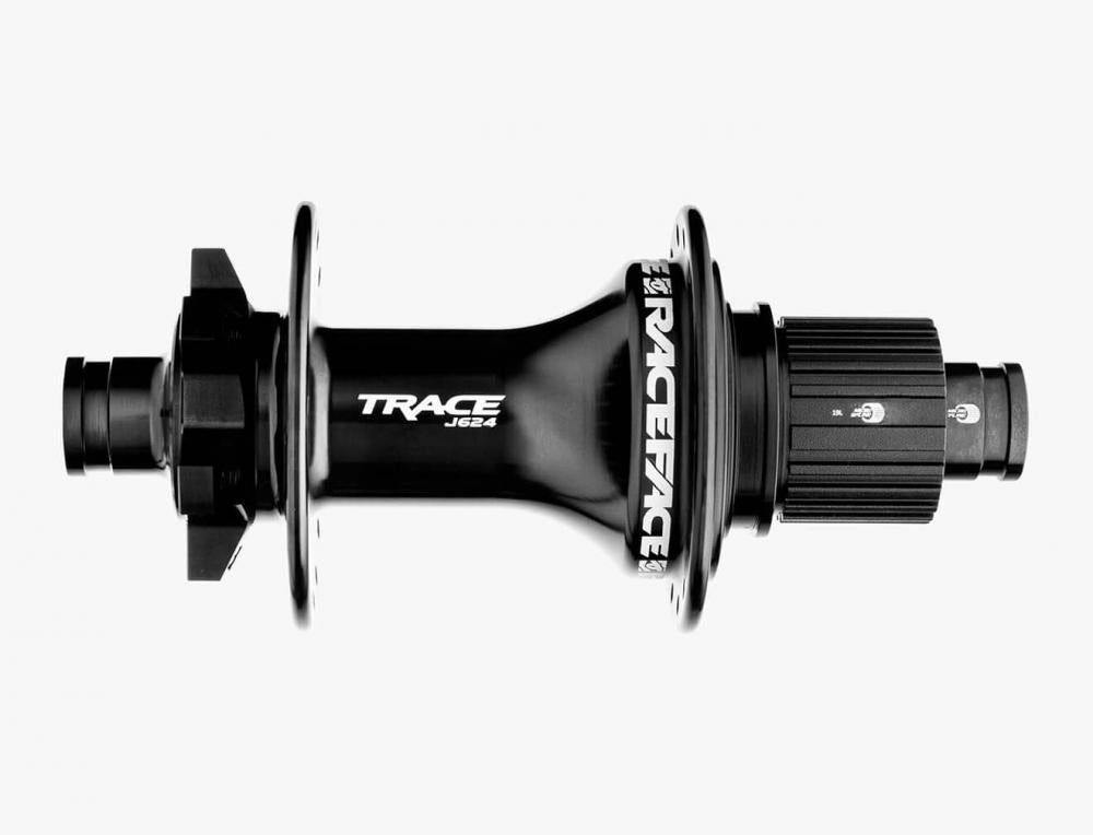 Race Face Trace Nabe, HR, 32 L., 157x12mm Microspline, schwarz - robuste Enduro/Downhill-Performance