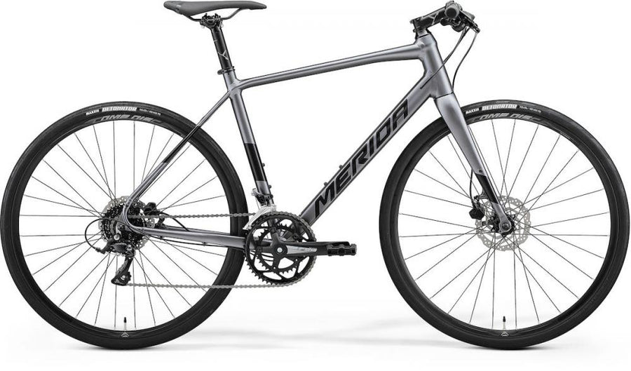 Merida SPEEDER 200 HP4 silber/schwarz M/L (54) - schneller Fitness- und Alltags-Hybrid