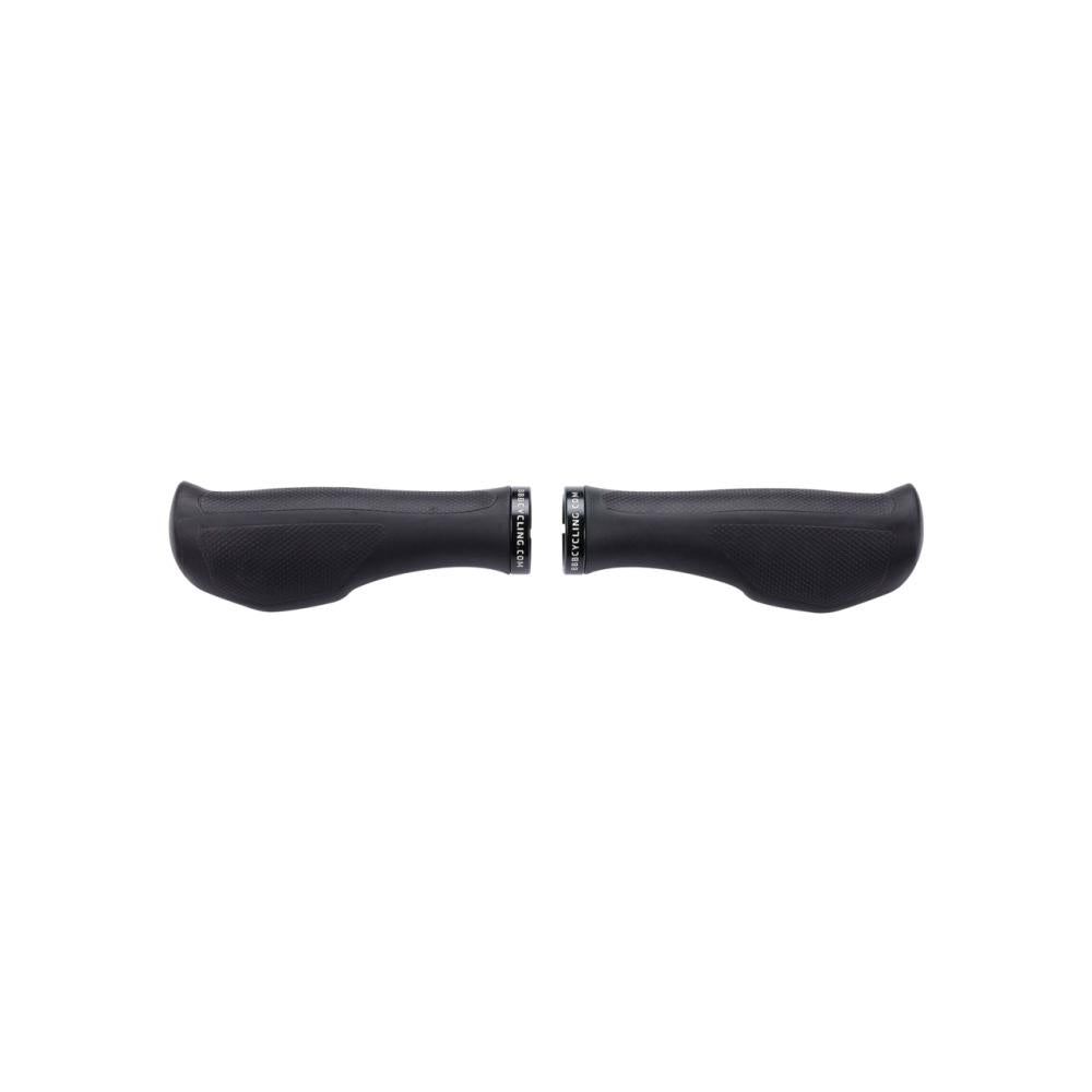 BBB Cycling BBB Griffe ErgoFix 132mm schwarz - ergonomische Fahrradgriffe für mehr Komfort