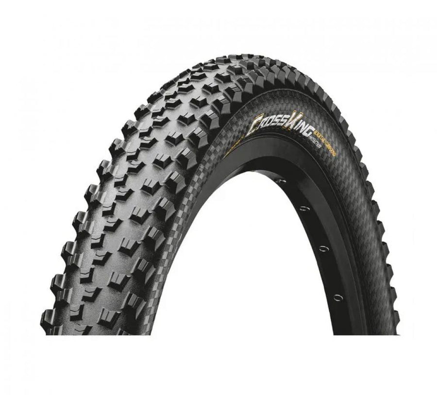 Continental Cross King 24x2.00" 50-507 MTB-Reifen schwarz, profilierter Allrounder-Drahtreifen für E-Bikes.