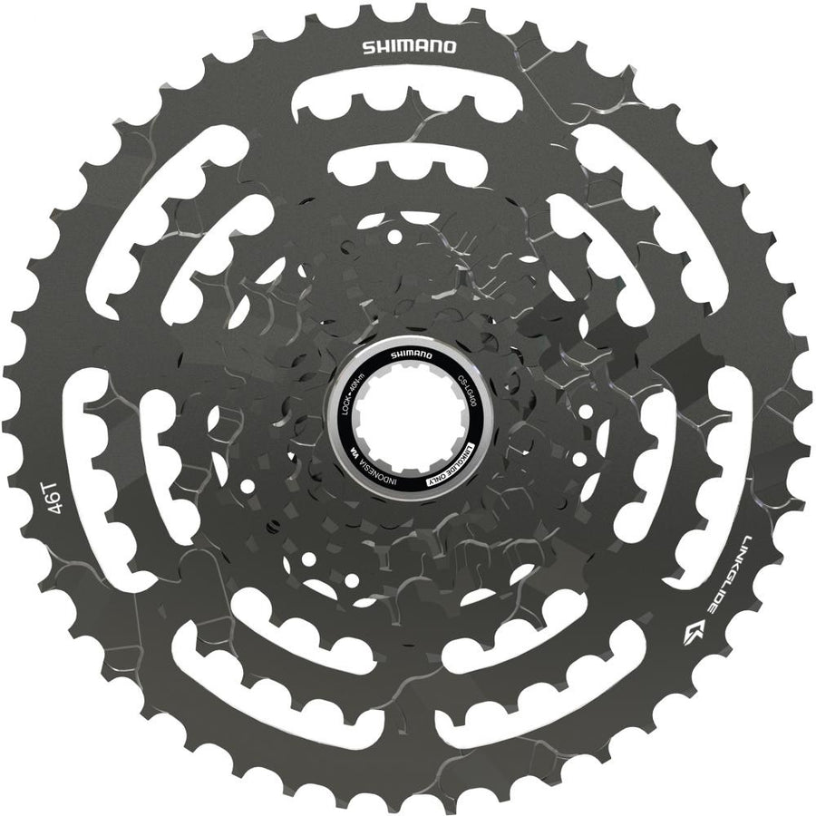 SHIMANO Kassette CUES LINKGLIDE CS-LG400 9-fach 11-46Z - robuste Schaltung für moderne Bikes