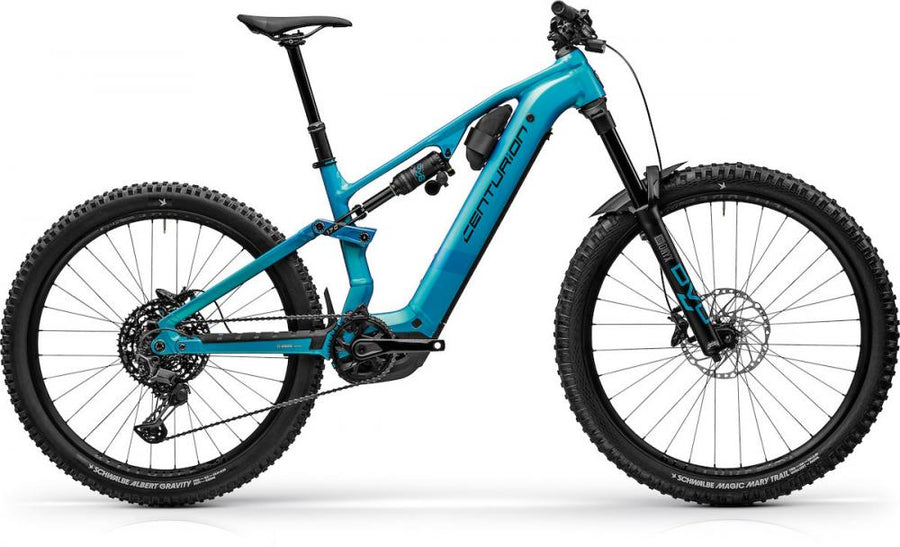 Centurion No Pogo R2000 EP4 Ultrablau M / (42) Blau - vollgefedertes E-MTB für anspruchsvolle Trails