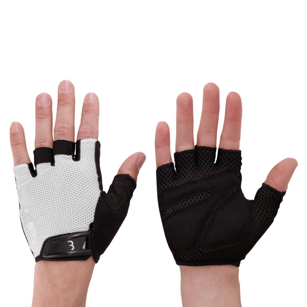 BBB Cycling BBB Handschuhe CoolDown M weiß - atmungsaktive Sommer-Radhandschuhe M weis