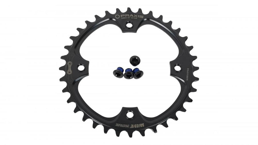 TURBO CHR TURBO - Kettenblatt - 36T 11/12-SPD 104BCD 1X RING STEEL W/ CHAINRING BOLTS PRAXIS (Replaced by S251400001)
