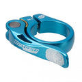 Reverse Sattelklemme Long Life 34,9 mm mit Schnellspanner light-blau