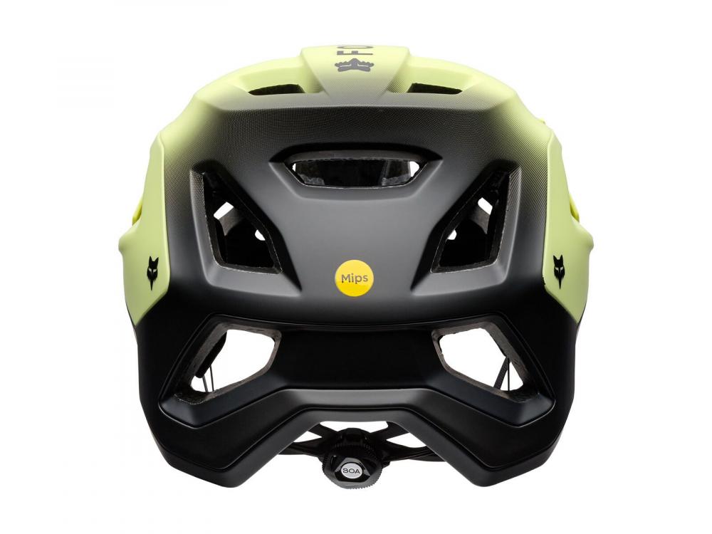 FOX Speedframe Pro Backfade MTB-Helm Lime Green Größe M 55-59 cm Mips