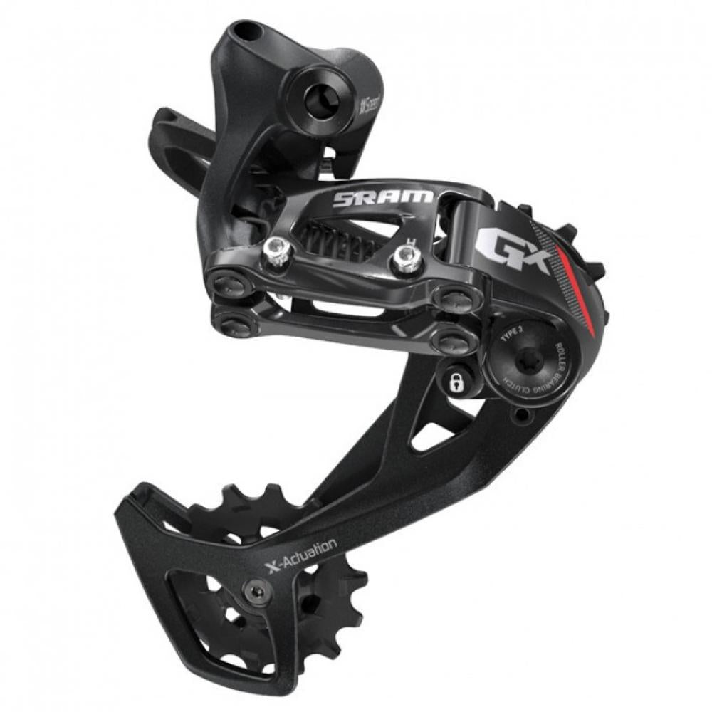 SRAM Schaltwerk GX 2x11 schwarz-rot / mittellang - 2x11, rot