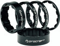 Procraft Ahead Spacer Superlight 1 1/8 Zoll Set Schwarz - Ultraleichte Aluminium-Spacer