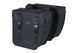 Basil Doppelpacktasche Doppeltasche Tour XL schwarz 35x15x43 cm 35l - Dreifachtasche