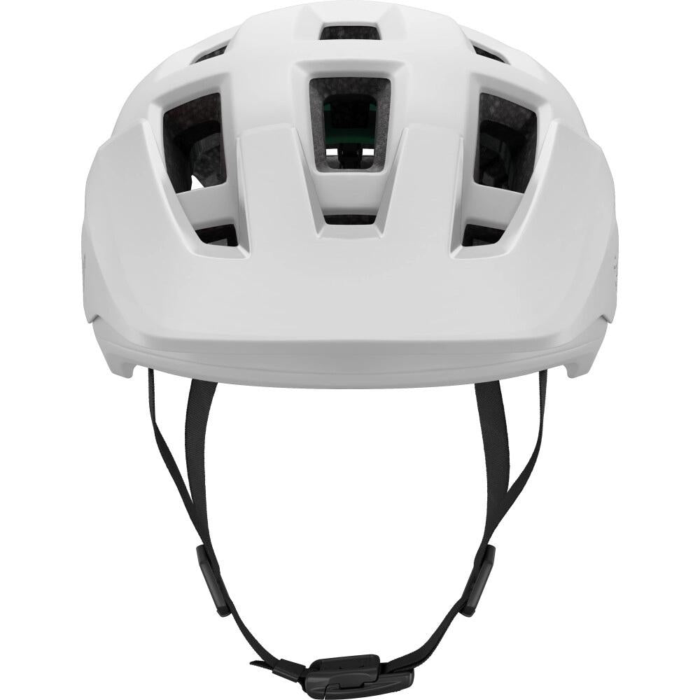 LAZER Helm Coyote KinetiCore MTB Matte Full White (M) - sicherer Trail-Helm mit Top-Belüftung