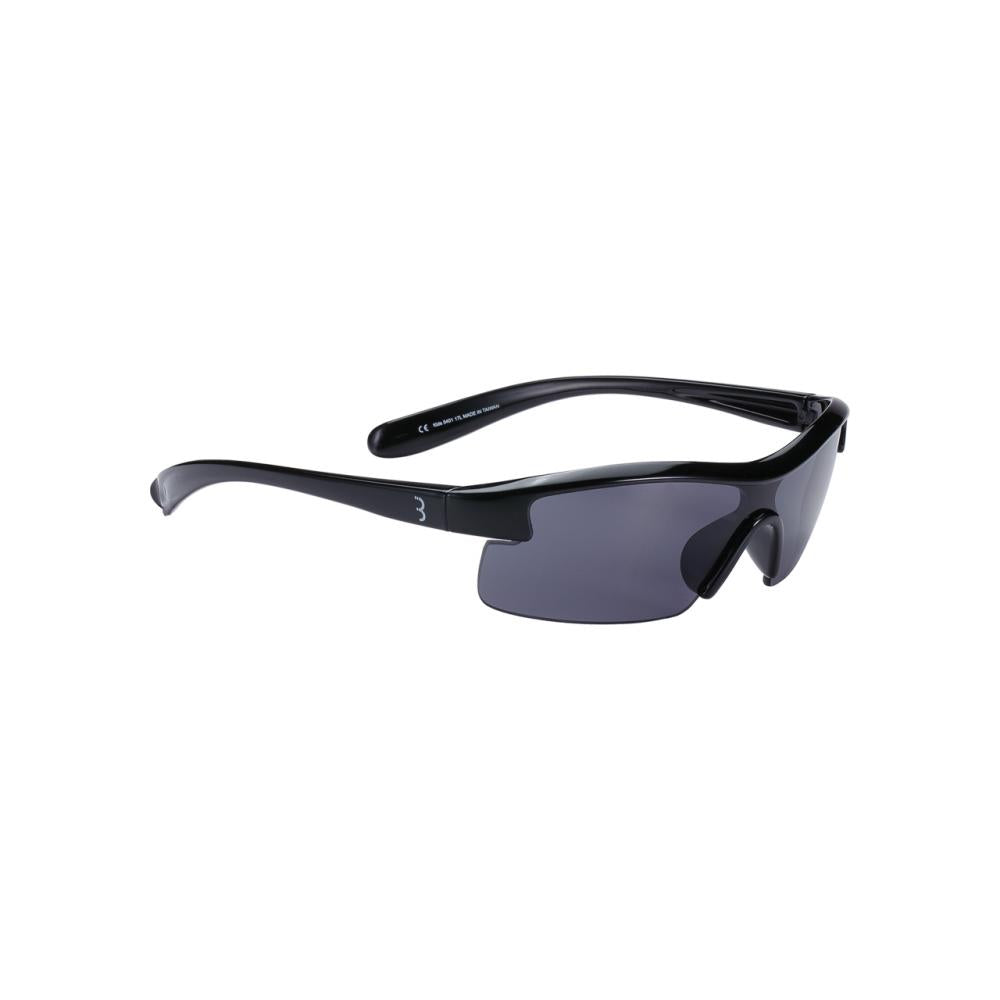 BBB Cycling BBB Sportbrille Kids schwarz glanz Einheitsgröße schwarz - sicherer Augenschutz für junge Biker