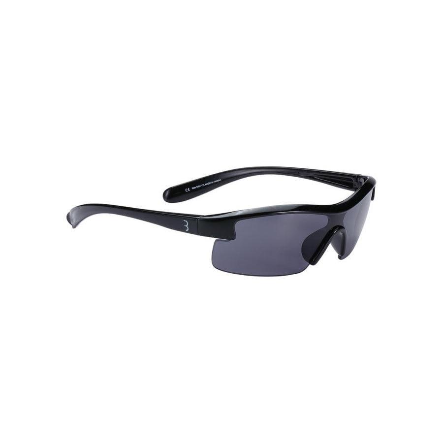 BBB Cycling BBB Sportbrille Kids schwarz glanz Einheitsgröße schwarz - sicherer Augenschutz für junge Biker