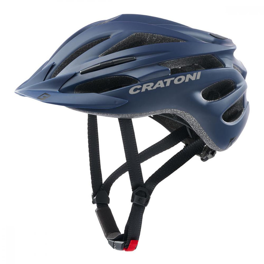 Cratoni Helm Pacer dunkelblau matt S/M 54-58cm Fahrradhelm.