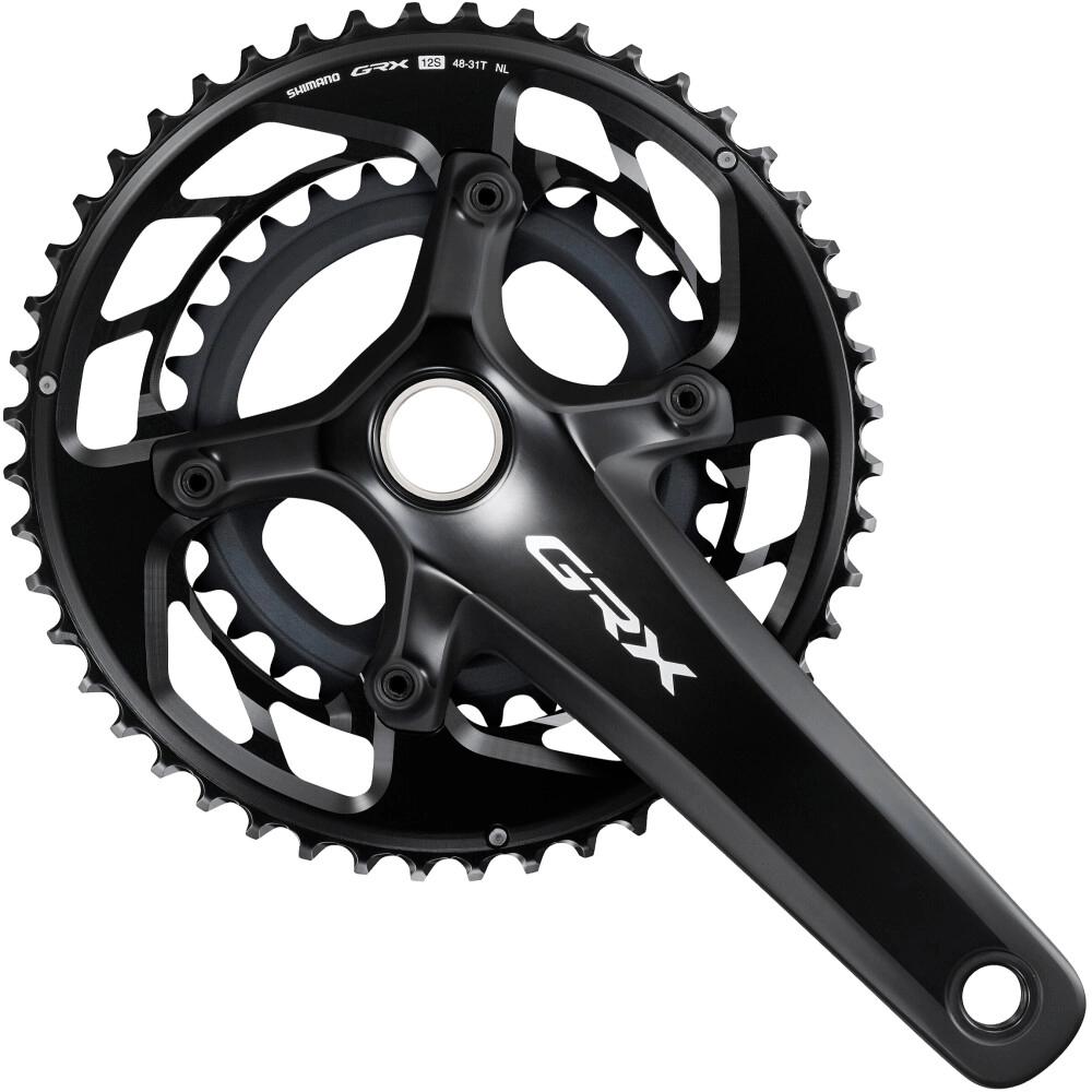 SHIMANO GRX FC-RX820-2  Kurbelgarnitur 2x12-fach 165 mm (48-31 Zähne)