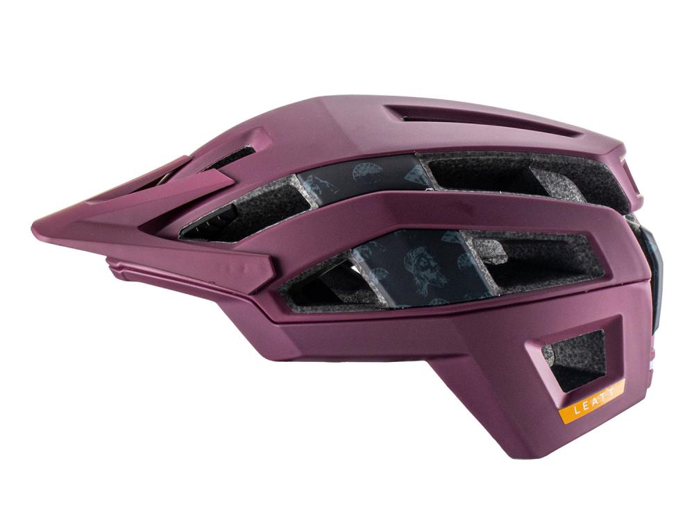 Leatt MTB Trail 3.0 Fahrradhelm M Malbec - 360° Turbinentechnologie