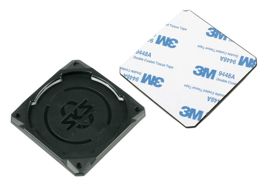 SKS COMPIT Universal-Coveradapter mit 3M-Folie für Smartphone-Befestigung am Fahrradlenker. Selbstklebender Adapter für stark