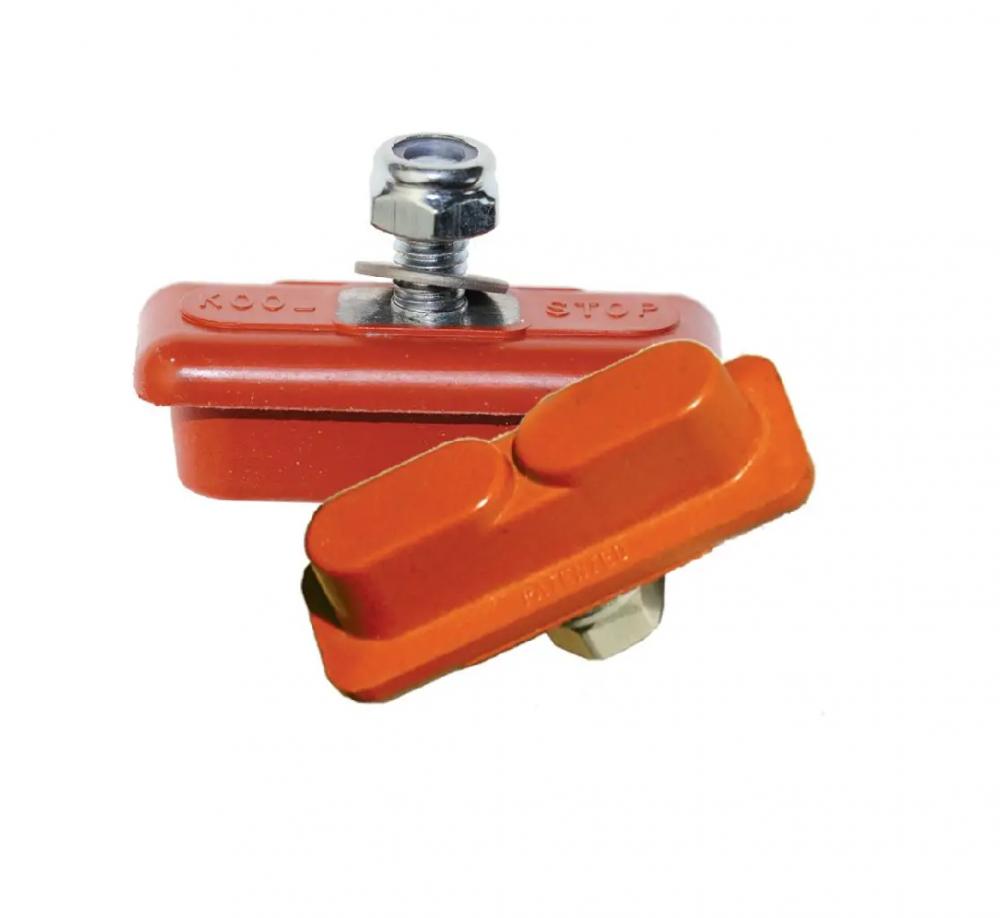 Kool-Stop Continental KS-C lachsfarbener Bremsbelag für Stahlfelgen, top Nassbremsleistung, ideal für ältere Fahrräder.
