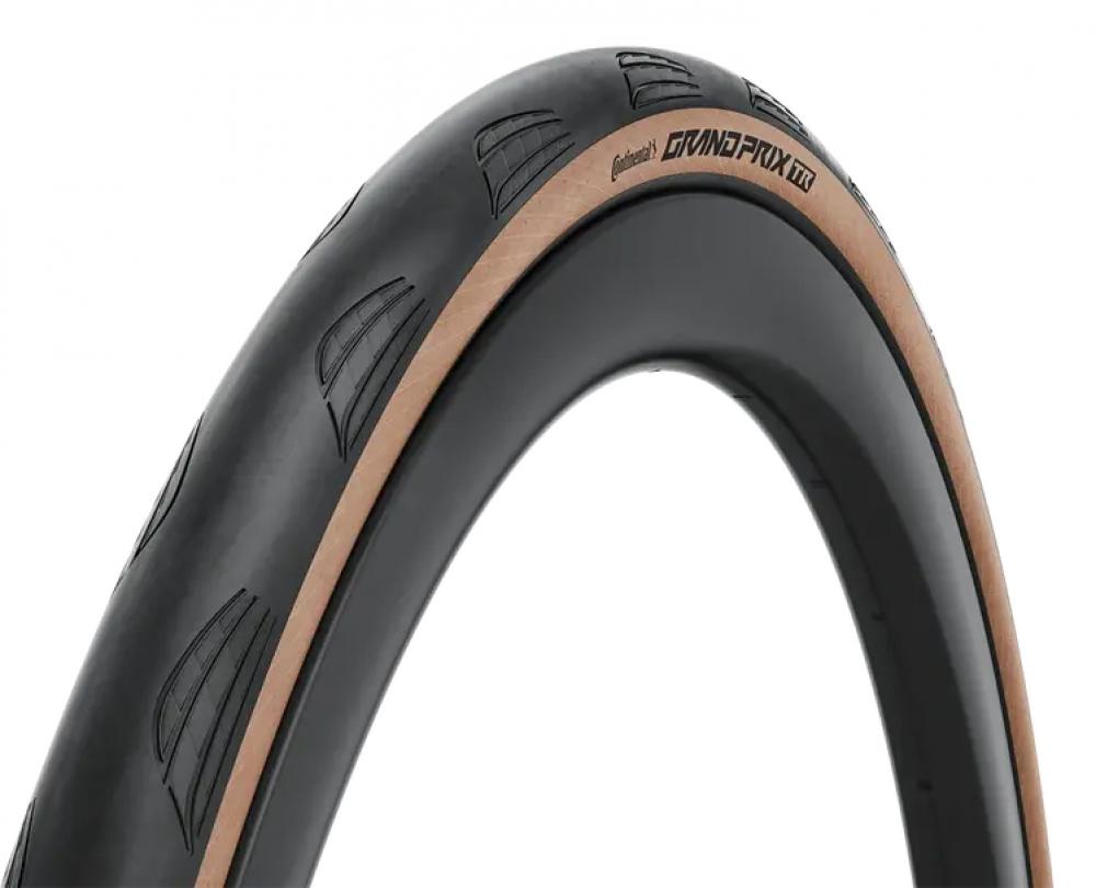Continental Grand Prix TR Tubeless Ready Rennradreifen 700x25C, schwarz-braun.