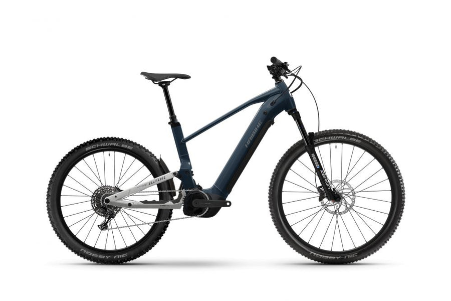 Haibike ALLTRAIL 4 E-Fully - 600 Wh, Größe M nebular royal blue/silver