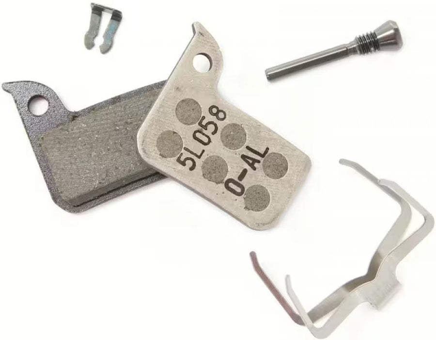 SRAM Scheibenbremsbeläge Road Disc/Level organisch Aluminium - leise Bremskraft für Rennrad und MTB