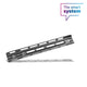 Bosch Montageschiene mit Kantenschutz, PowerTube 625 horizontal - sichere Akkuaufnahme