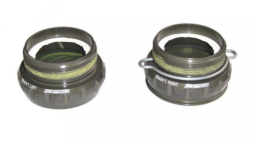 Campagnolo Record Ultra-Torque Lagerschalen ITA, Aluminium, 11 % leichter, kompatibel mit Ultra-Torque Kurbeln, italienisches Gewinde (36 x 24)
