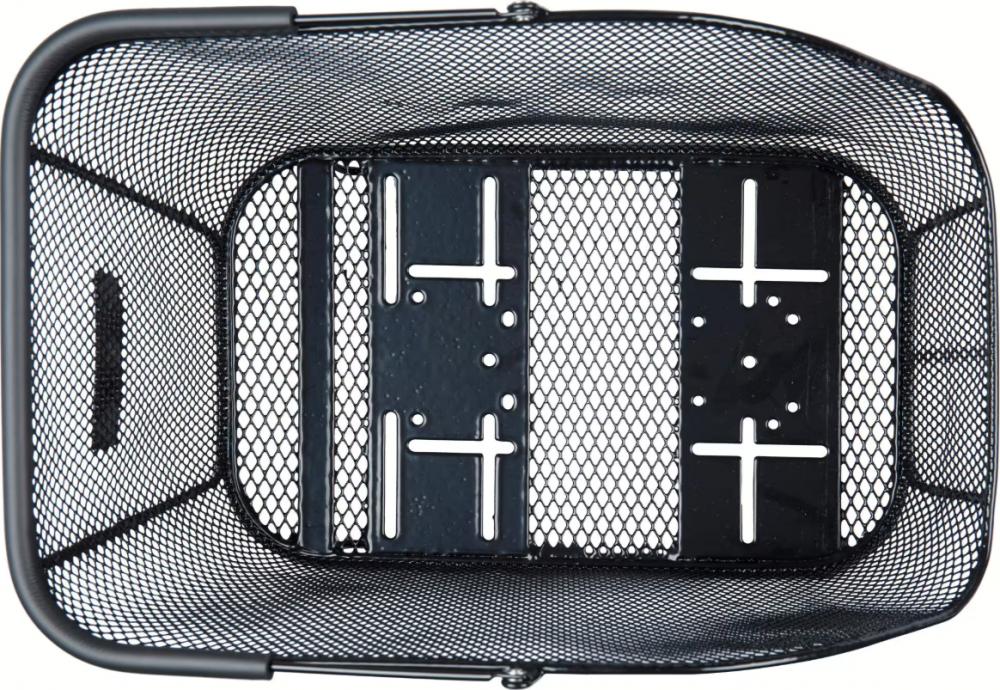 Basil Icon M Multi System NX - Hinterradkorb, engmaschiger Stahl, schwarz