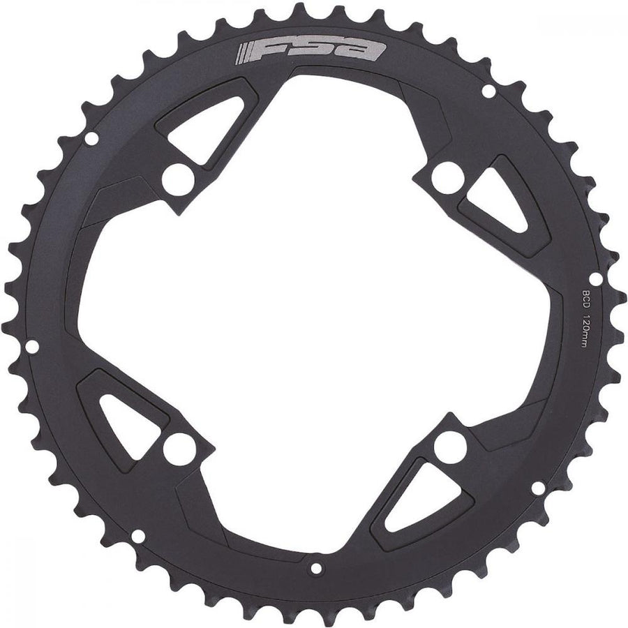FSA Kettenblatt Road Gossamer 4-Arm 120 mm x 53 T Schwarz - Rennrad Antrieb
