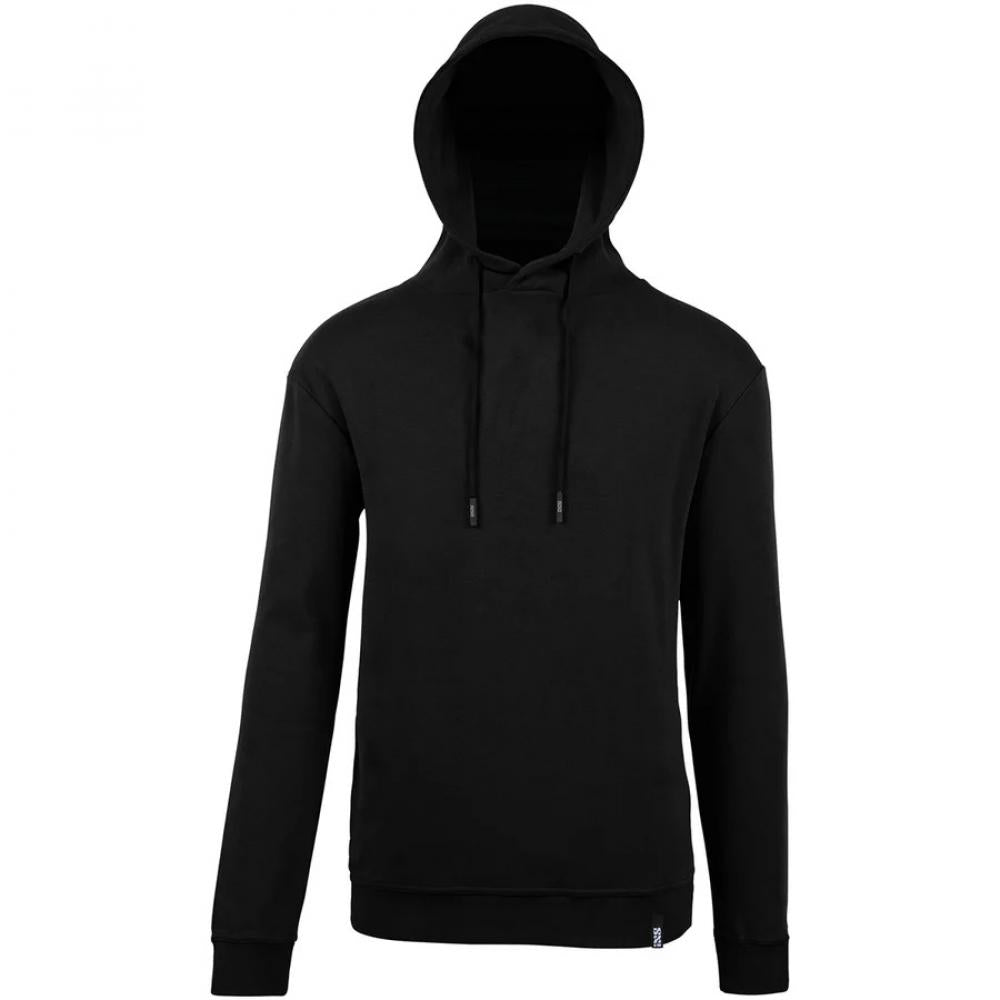 IXS Sports Division iXS Brand organic 2.0 hoodie L black - bequemer Bio-Kapuzenpullover