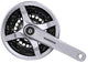 SHIMANO Kurbelgarnitur TOURNEY FC-TY501 Kurbelgarnitur - 6-fach, 7-fach, 8-fach, 175 mm, 42-34, 24 Zähne