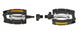 Wellgo QR Anti-Rutschpedale 80 x 93 mm abnehmbar
