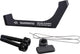 SHIMANO Scheibenbremsadapter Hinten PM FM Flat Mount - 160 mm