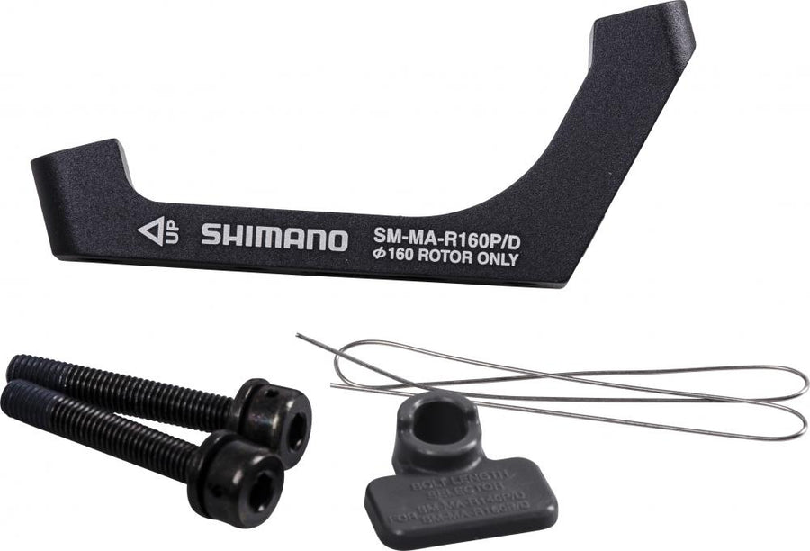 SHIMANO Scheibenbremsadapter Hinten PM FM Flat Mount - 160 mm
