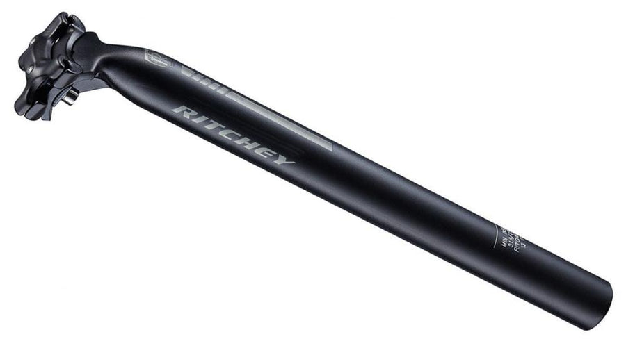 Ritchey Comp 2-bolt Sattelstütze schwarz, 27.0x350mm, 25mm Offset, für 7x7mm Streben.