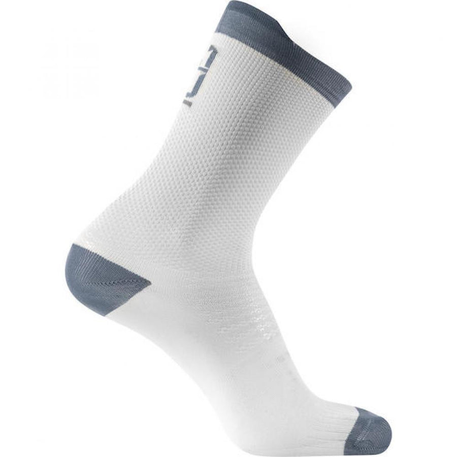 Sidi Socken NITIIDUS white grey 40-43 Weiß/Grau - ultraleichte Performance-Radsocken