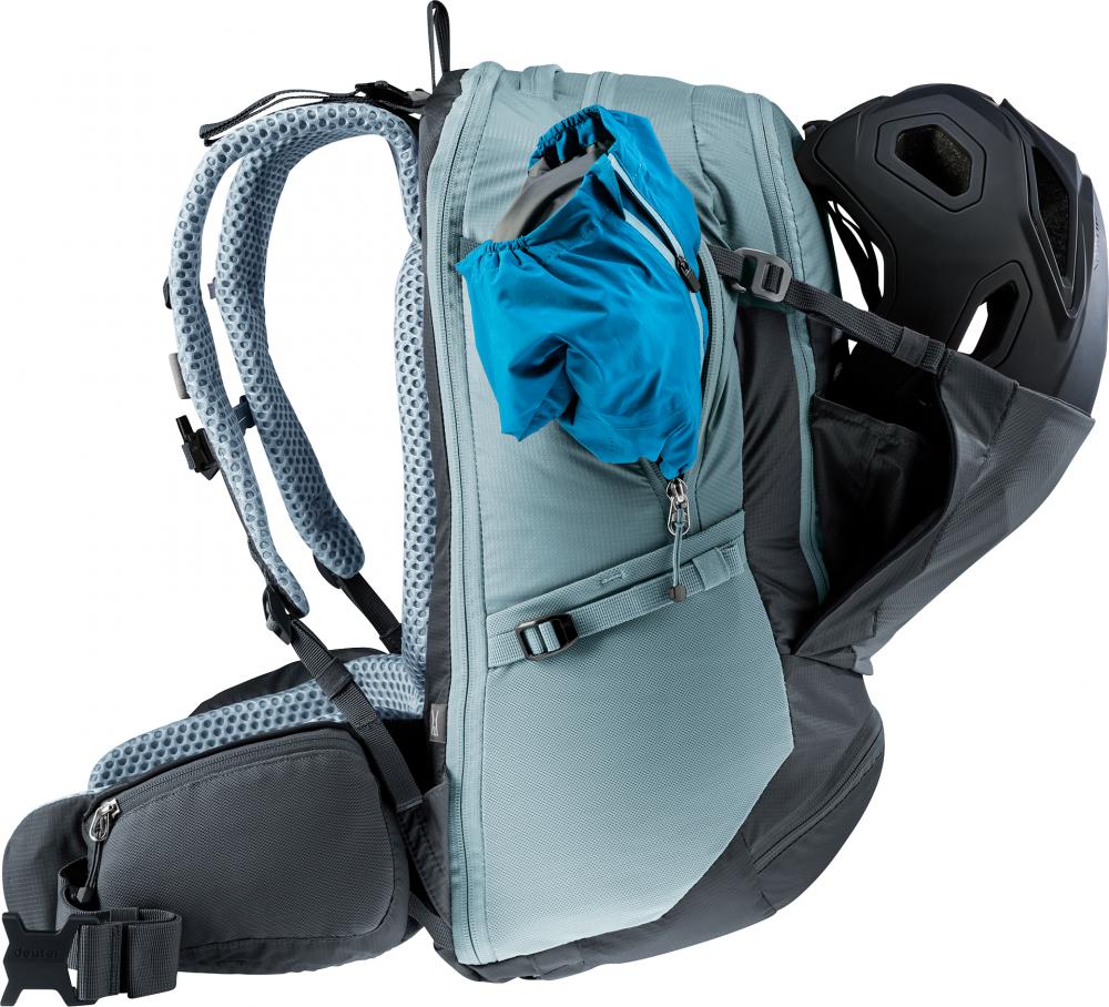 Deuter Trans Alpine Pro 26 SL Fahrradrucksack 26L Graphite - Mehrtagesrucksack für Alpenüberquerer
