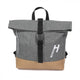 Haberland Vario-Bike-Rucksack Keep Rollin' grau - flexibler Bike-Rucksack mit Variohaken