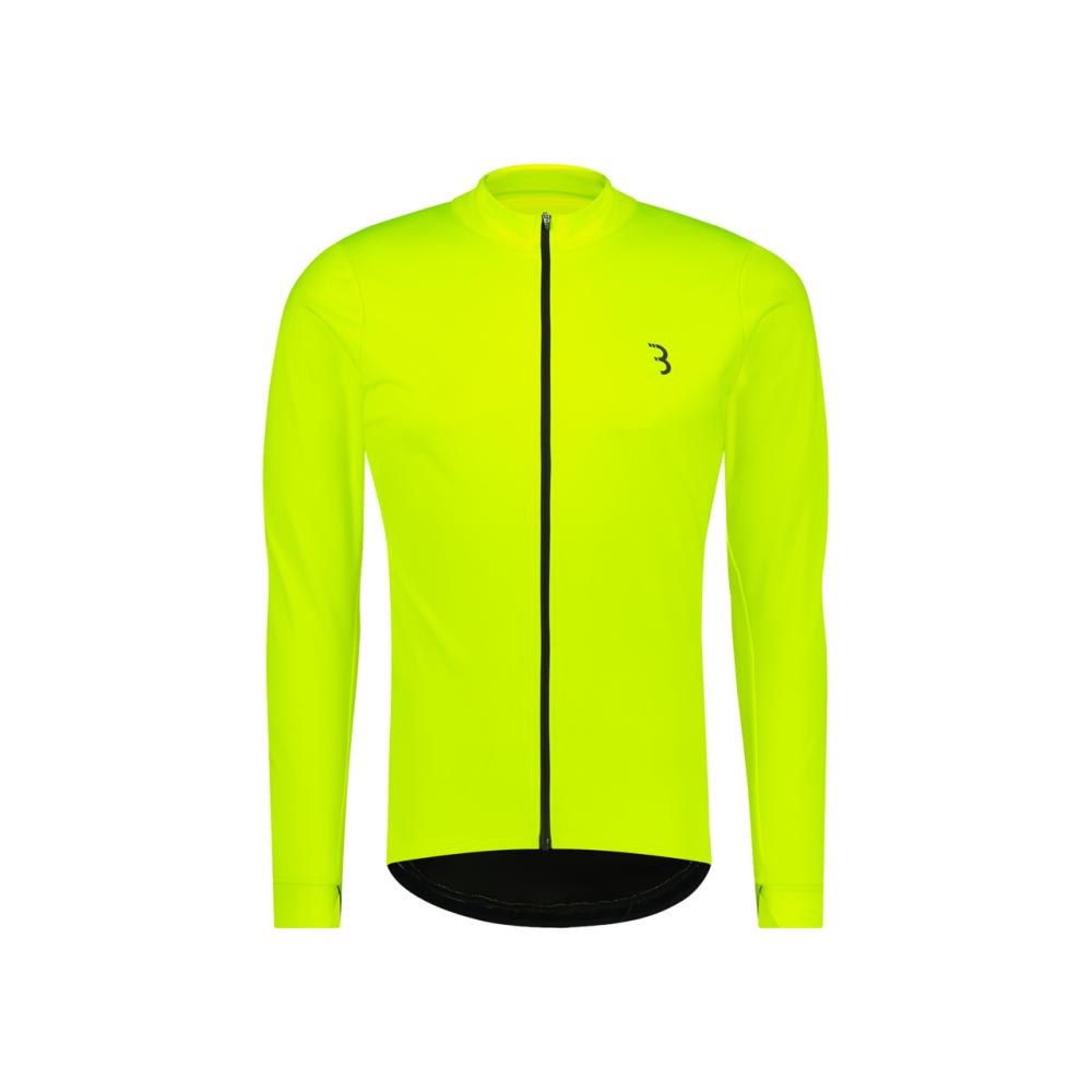 BBB Cycling BBB Jacke TriGuard 3.0 L neon - 3-Jahreszeiten-Radjacke mit Wetterschutz