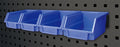VAR Kleinteilekisten MO-52070 4 Stück 140 x 105 x 75 mm - ordentliche Kleinteile-Aufbewahrung