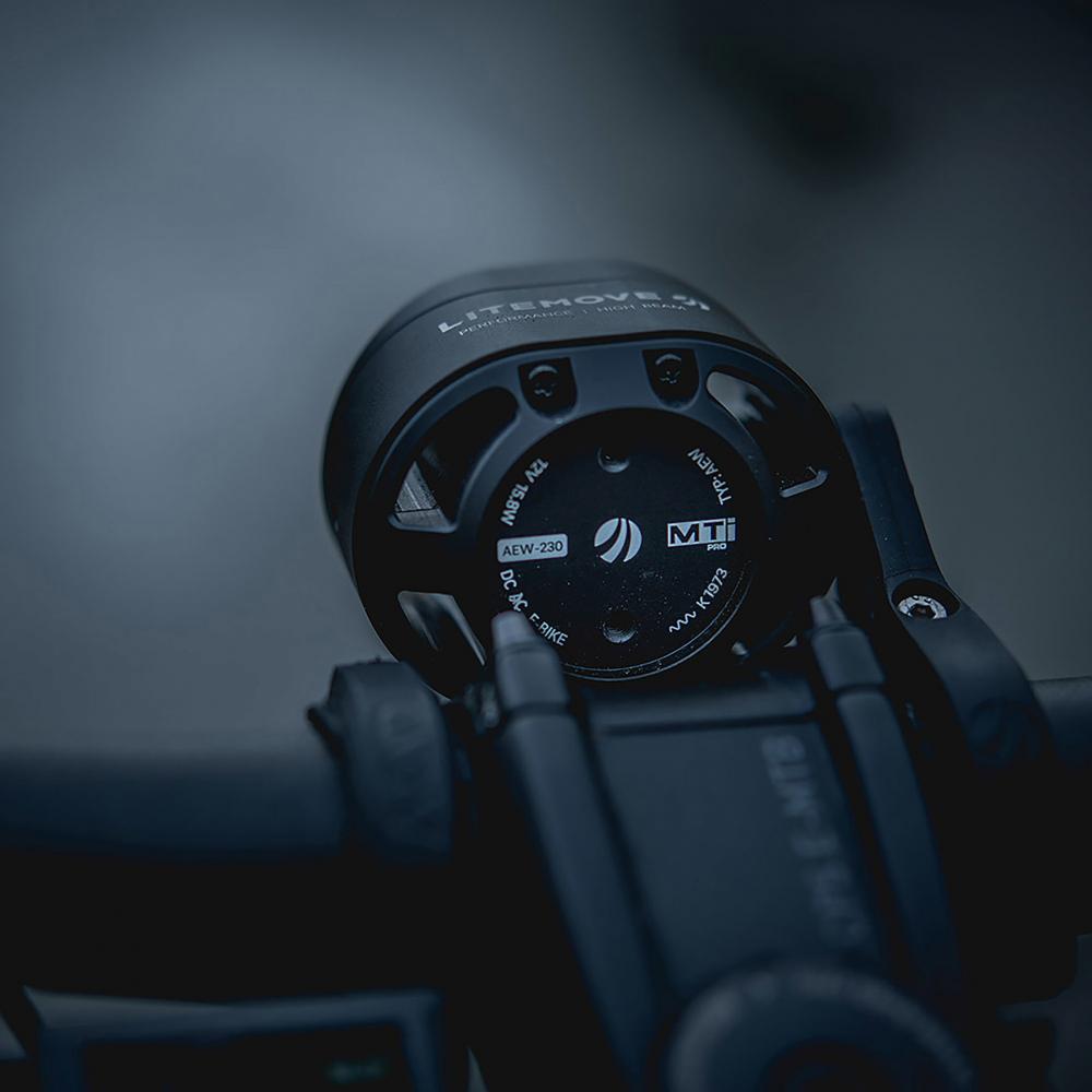 Litemove AEW-230 E-Bike Scheinwerfer - 230 Lux Fernlicht